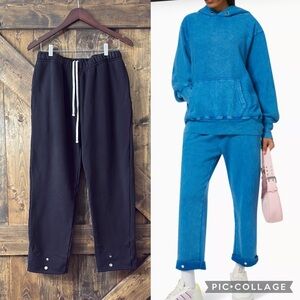 LES TIEN Snap Button Sweatpants